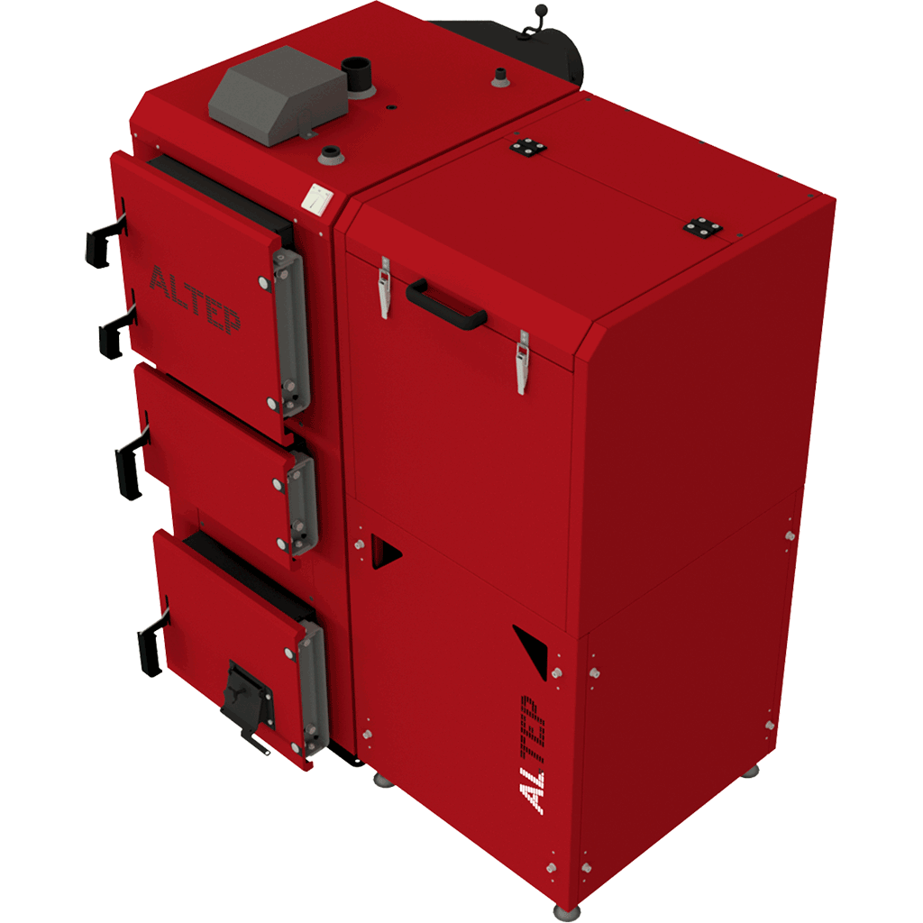 Котел опалювальний твердопаливний водогрійний "ALTEP" КТ-2Е-SHN-38 кВт (DUO Pellet)